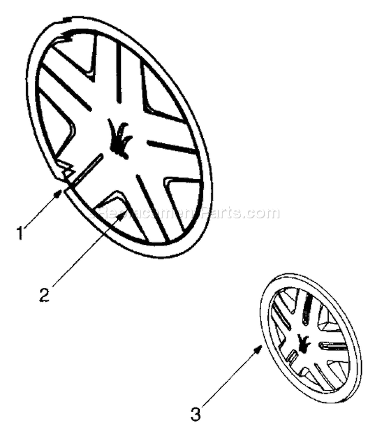 Page G Diagram and Parts List for 13B-325-401 1999 Yard Man Lawn Tractor